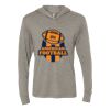Unisex Triblend Hooded Long Sleeve Pullover Tee Thumbnail
