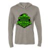 Unisex Triblend Hooded Long Sleeve Pullover Tee Thumbnail