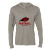 Unisex Triblend Hooded Long Sleeve Pullover Tee Thumbnail