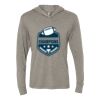 Unisex Triblend Hooded Long Sleeve Pullover Tee Thumbnail
