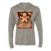 Unisex Triblend Hooded Long Sleeve Pullover Tee Thumbnail