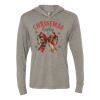 Unisex Triblend Hooded Long Sleeve Pullover Tee Thumbnail