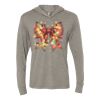 Unisex Triblend Hooded Long Sleeve Pullover Tee Thumbnail