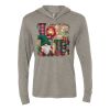 Unisex Triblend Hooded Long Sleeve Pullover Tee Thumbnail