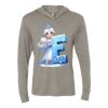 Unisex Triblend Hooded Long Sleeve Pullover Tee Thumbnail