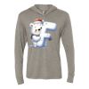 Unisex Triblend Hooded Long Sleeve Pullover Tee Thumbnail