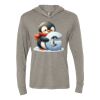 Unisex Triblend Hooded Long Sleeve Pullover Tee Thumbnail