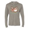 Unisex Triblend Hooded Long Sleeve Pullover Tee Thumbnail