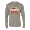 Unisex Triblend Hooded Long Sleeve Pullover Tee Thumbnail