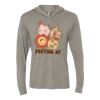 Unisex Triblend Hooded Long Sleeve Pullover Tee Thumbnail