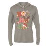Unisex Triblend Hooded Long Sleeve Pullover Tee Thumbnail