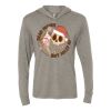 Unisex Triblend Hooded Long Sleeve Pullover Tee Thumbnail