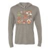 Unisex Triblend Hooded Long Sleeve Pullover Tee Thumbnail
