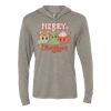 Unisex Triblend Hooded Long Sleeve Pullover Tee Thumbnail