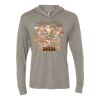 Unisex Triblend Hooded Long Sleeve Pullover Tee Thumbnail