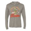 Unisex Triblend Hooded Long Sleeve Pullover Tee Thumbnail
