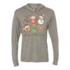 Unisex Triblend Hooded Long Sleeve Pullover Tee Thumbnail