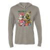 Unisex Triblend Hooded Long Sleeve Pullover Tee Thumbnail