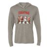 Unisex Triblend Hooded Long Sleeve Pullover Tee Thumbnail