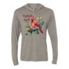 Unisex Triblend Hooded Long Sleeve Pullover Tee Thumbnail