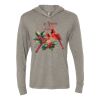 Unisex Triblend Hooded Long Sleeve Pullover Tee Thumbnail