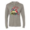 Unisex Triblend Hooded Long Sleeve Pullover Tee Thumbnail