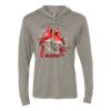 Unisex Triblend Hooded Long Sleeve Pullover Tee Thumbnail