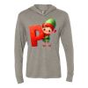 Unisex Triblend Hooded Long Sleeve Pullover Tee Thumbnail