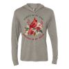 Unisex Triblend Hooded Long Sleeve Pullover Tee Thumbnail