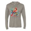 Unisex Triblend Hooded Long Sleeve Pullover Tee Thumbnail