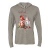 Unisex Triblend Hooded Long Sleeve Pullover Tee Thumbnail