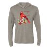 Unisex Triblend Hooded Long Sleeve Pullover Tee Thumbnail