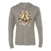 Unisex Triblend Hooded Long Sleeve Pullover Tee Thumbnail