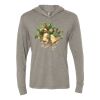Unisex Triblend Hooded Long Sleeve Pullover Tee Thumbnail