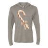 Unisex Triblend Hooded Long Sleeve Pullover Tee Thumbnail