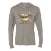 Unisex Triblend Hooded Long Sleeve Pullover Tee Thumbnail