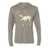 Unisex Triblend Hooded Long Sleeve Pullover Tee Thumbnail