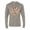 Unisex Triblend Hooded Long Sleeve Pullover Tee Thumbnail