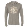 Unisex Triblend Hooded Long Sleeve Pullover Tee Thumbnail