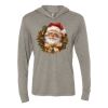 Unisex Triblend Hooded Long Sleeve Pullover Tee Thumbnail
