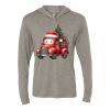 Unisex Triblend Hooded Long Sleeve Pullover Tee Thumbnail