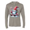 Unisex Triblend Hooded Long Sleeve Pullover Tee Thumbnail