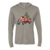 Unisex Triblend Hooded Long Sleeve Pullover Tee Thumbnail