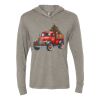 Unisex Triblend Hooded Long Sleeve Pullover Tee Thumbnail