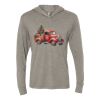 Unisex Triblend Hooded Long Sleeve Pullover Tee Thumbnail