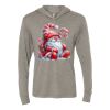 Unisex Triblend Hooded Long Sleeve Pullover Tee Thumbnail