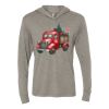Unisex Triblend Hooded Long Sleeve Pullover Tee Thumbnail