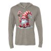 Unisex Triblend Hooded Long Sleeve Pullover Tee Thumbnail
