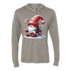 Unisex Triblend Hooded Long Sleeve Pullover Tee Thumbnail