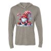 Unisex Triblend Hooded Long Sleeve Pullover Tee Thumbnail
